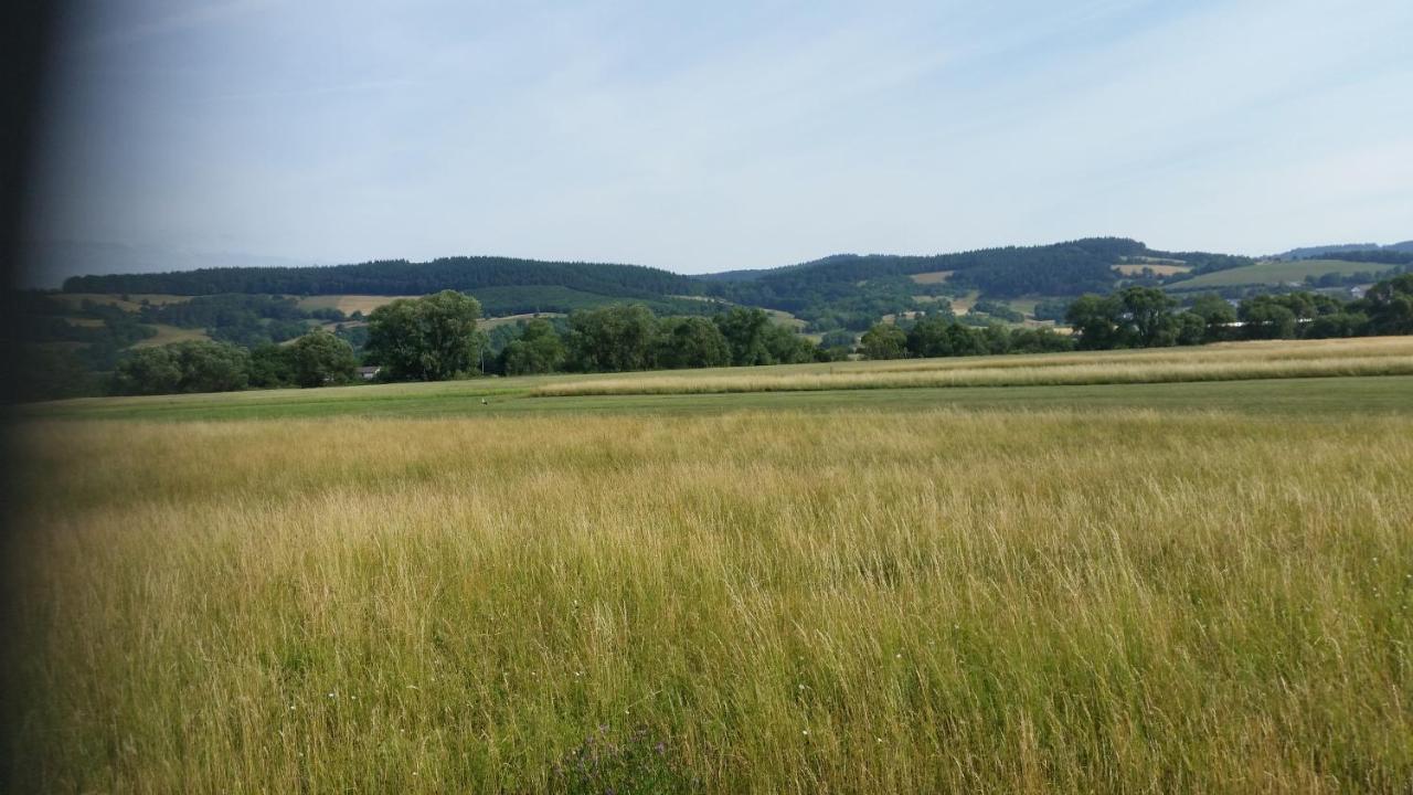 Gemuetlicher Wohnwagen In Der Natur Alheim Eksteriør billede